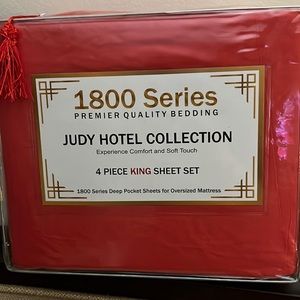 4 piece sheet set King